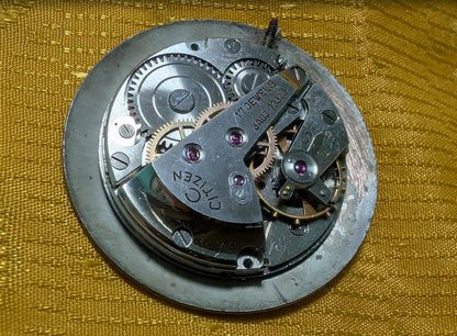 RARE Vintage Pre-Owned mid century 1960s CITIZEN Mechanical Watch (17 Jewels) – 14K Gold Filled – For Parts / Repair