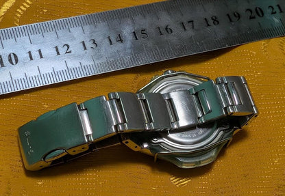 Casio Baby-G G-ms MSG-602 Vintage Pre-Owned Premium Women’s Watch 38mm Steel Bracelet Rare Y2K Japanese Design Working