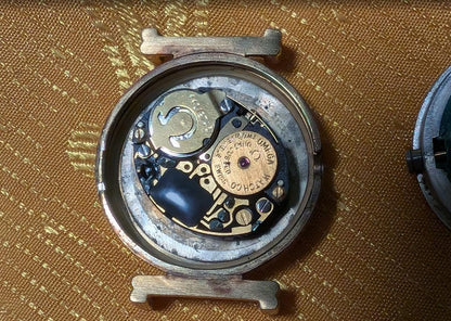 Vintage Pre-Owned Omega De Ville Quartz Cal.1350 Swiss Made Ladies Watch 21mm For Repair