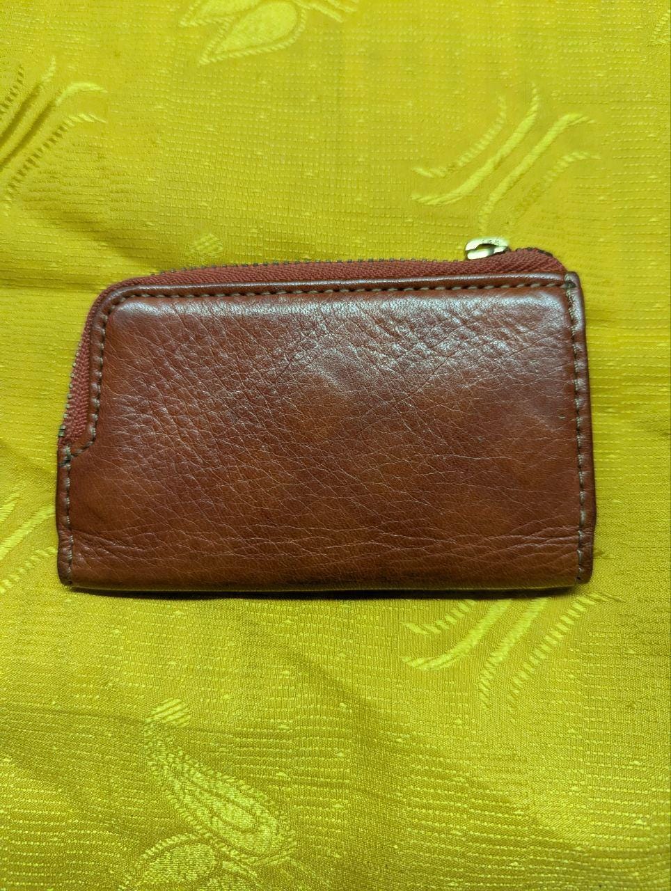 Pre-Owned Paul Smith leather key and coin case , Red