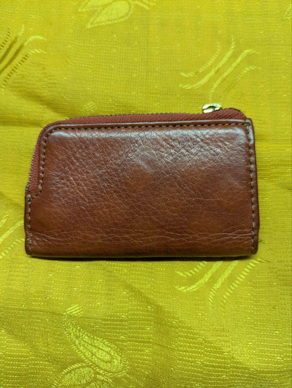 Pre-Owned Paul Smith leather key and coin case , Red