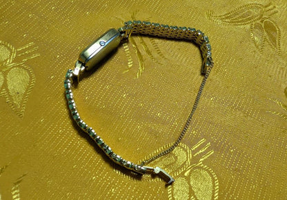 Rare Omega De Ville Quartz 1352 Ladies Watch Gold Tone Bracelet Swiss Vintage Pre-Owned Watch With Warranty Booklet