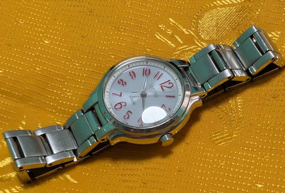 Vintage Pre-Owned Ingenu Alba Solar V181-0BN0 Womens Watch 27mm Japan Solar Steel Bracelet Rare Working Watch