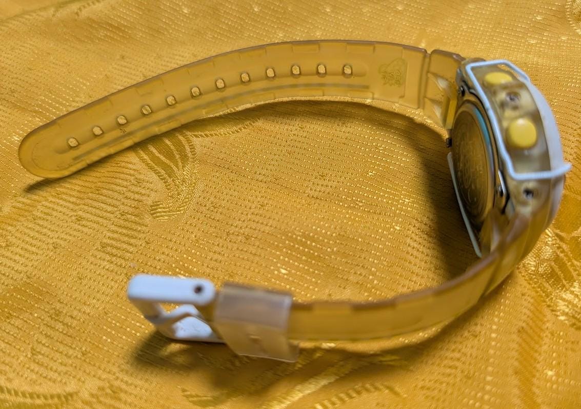 Casio Baby G BGM 100 Space Collaboration Watch Vintage Pre-Owned Rare Transparent Shock Resistant  Japan Retro Collectible Y2K .Case 40mm.New battery