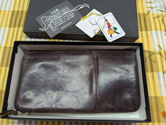 Yoshida & Co. Tokyo Porter Vintage Pre-Owned Long Wallet Leather Japan