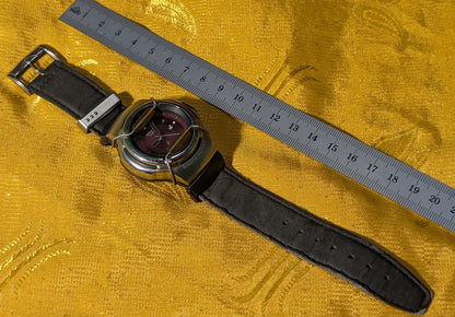RARE VINTAGE Pre-Owned Casio Baby-G BG-26 Analog Watch Womens Vintage Baby G Shock Resist Watch Red Dial.New Battery Case 40mm