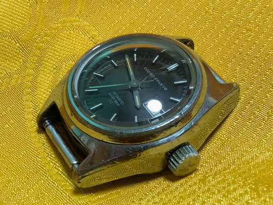 RARE Vintage Pre-Owned Citizen Cosmo Star V2 Automatic Ladies Watch 25mm Case 21 Jewels Day Date Japan 1970s Retro Womens Wristwatch
