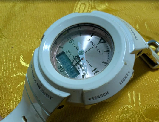 Pre-Owned Authentic Casio G-Shock Mini GMN-50. Case 40mm.New battery