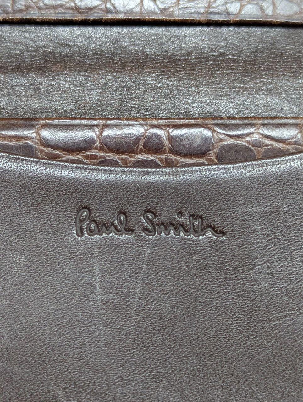 Pre-Owned RARE PAUL SMITH Leather bifold Wallet Card Holder