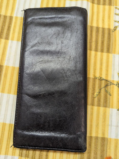 Vintage Pre-Owned Tommy Hilfiger Leather Long Wallet with Box