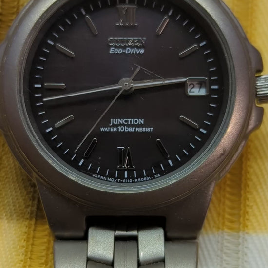 Citizen Eco-Drive Junction E110-K16440 CK Vintage Watch