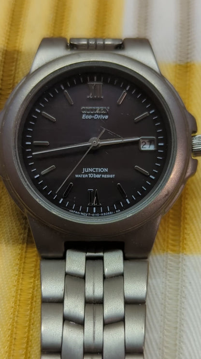 Citizen Eco-Drive Junction E110-K16440 CK Vintage Watch