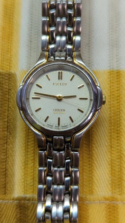 Citizen Exceed A930-H24504 Vintage Eco-Drive Watch
