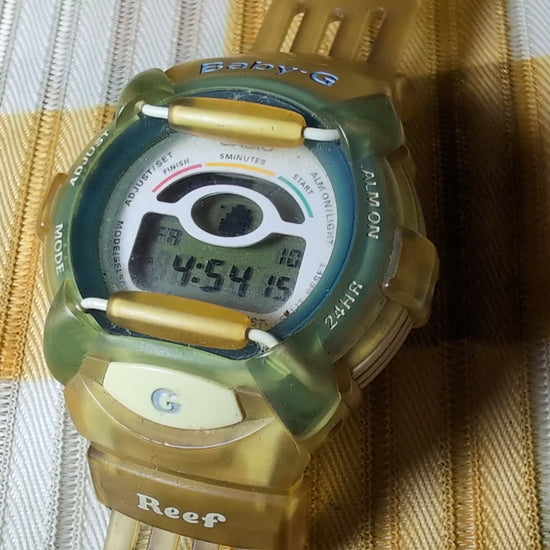 Casio Baby-G Reef BGR-201 Vintage Watch New Battery