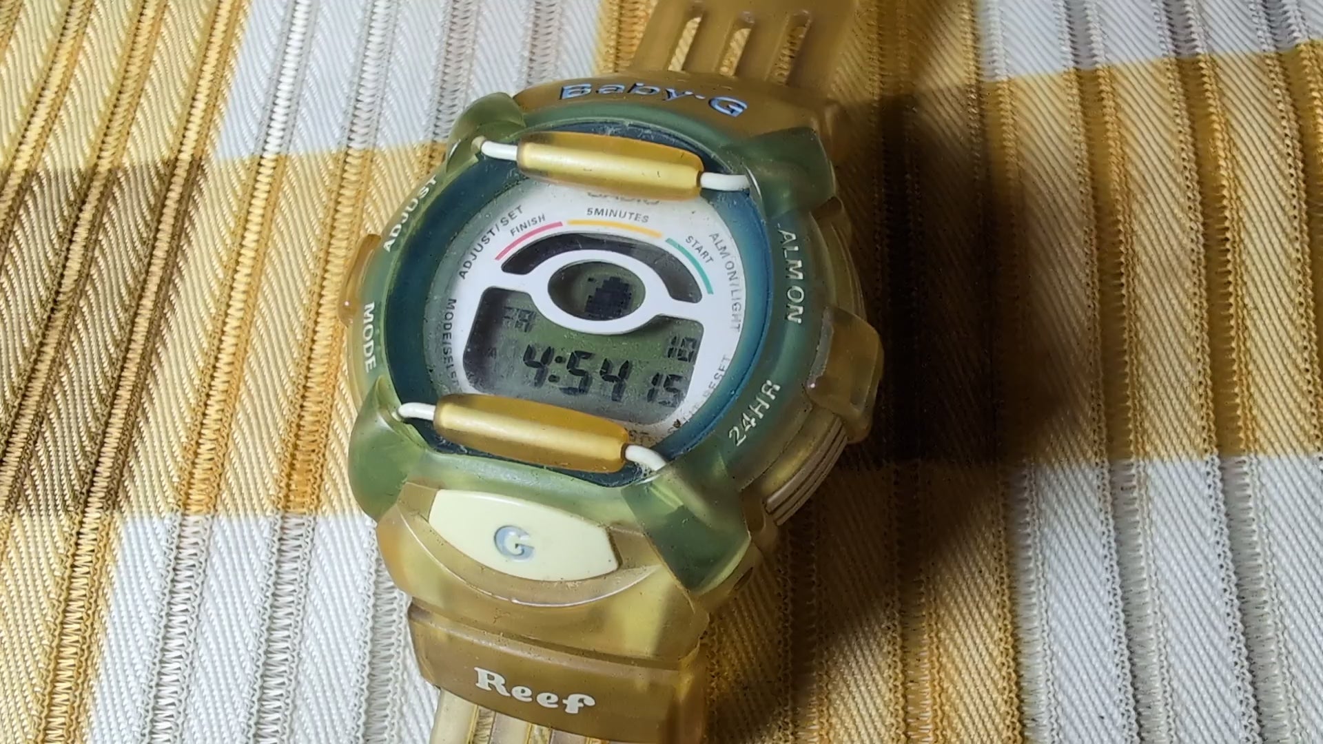 Casio Baby-G Reef BGR-201 Vintage Watch New Battery