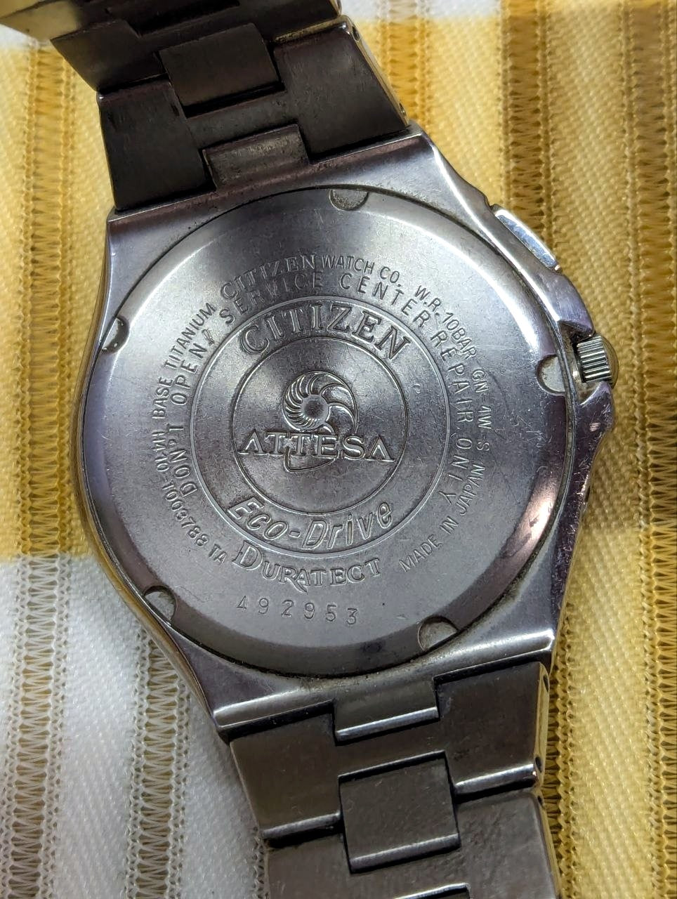 Citizen Attesa Eco-Drive Radio Controlled H410-T003788