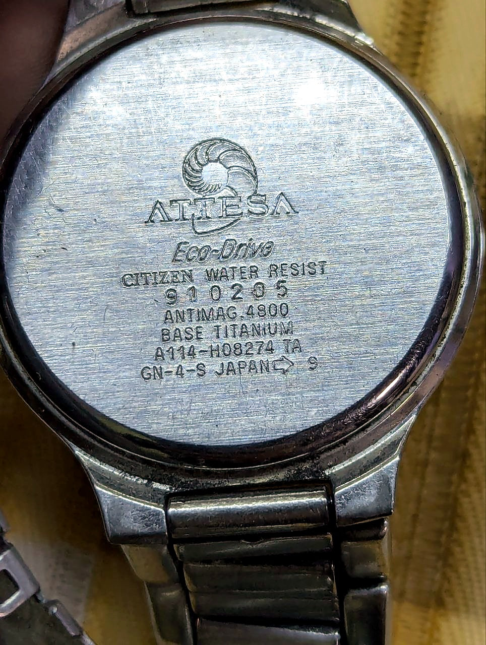 Citizen Attesa Eco-Drive A114-H08274 TA