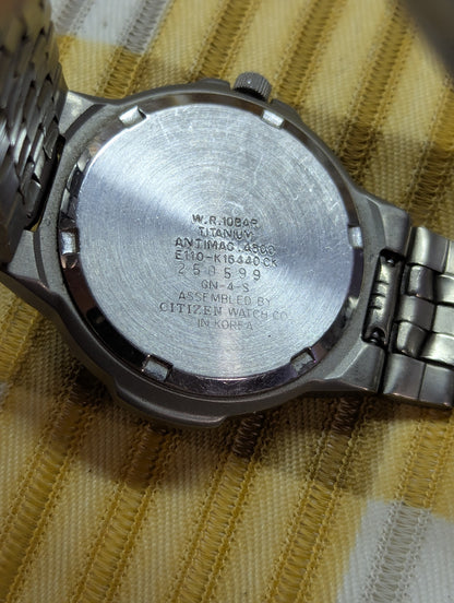 Citizen Eco-Drive Junction E110-K16440 CK