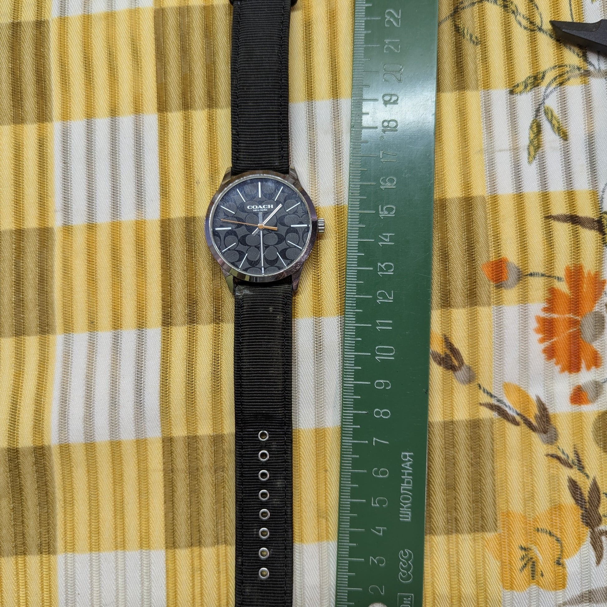 Coach Signature Logo CA 118.2.112.1640